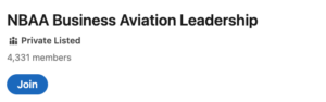 NBAA Business Aviation Leadership